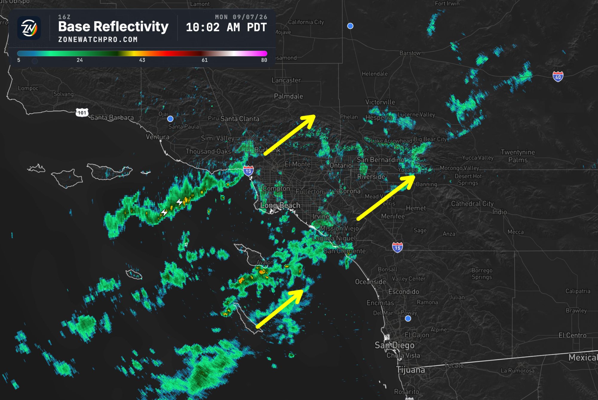 zonewatch base reflectivity 20260907 101525