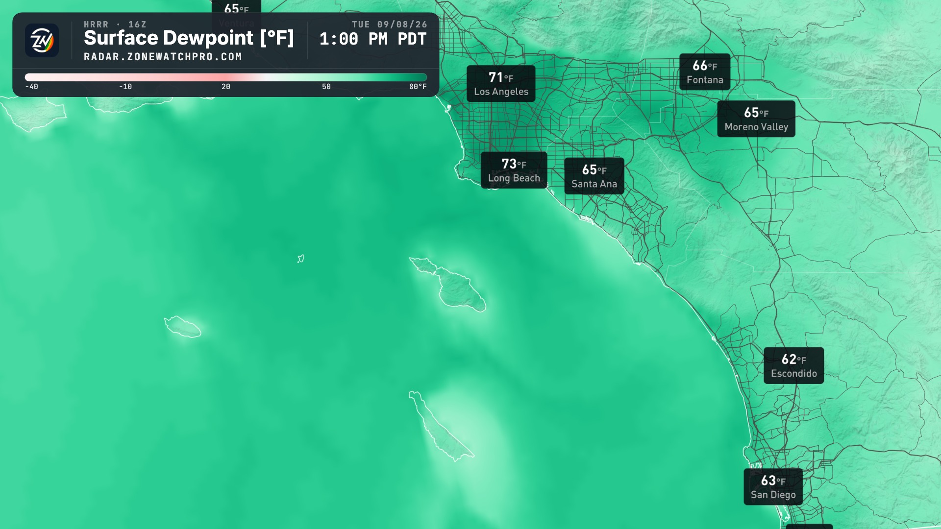 zonewatch surface dewpoint 20260908 111445