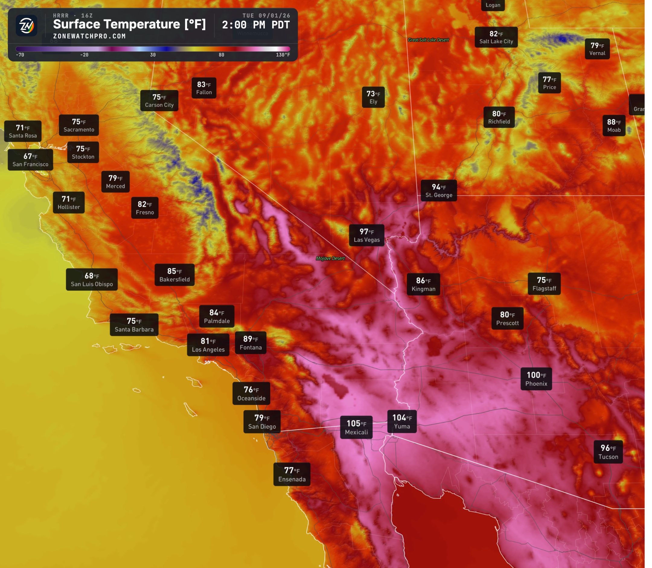 Surface Temps