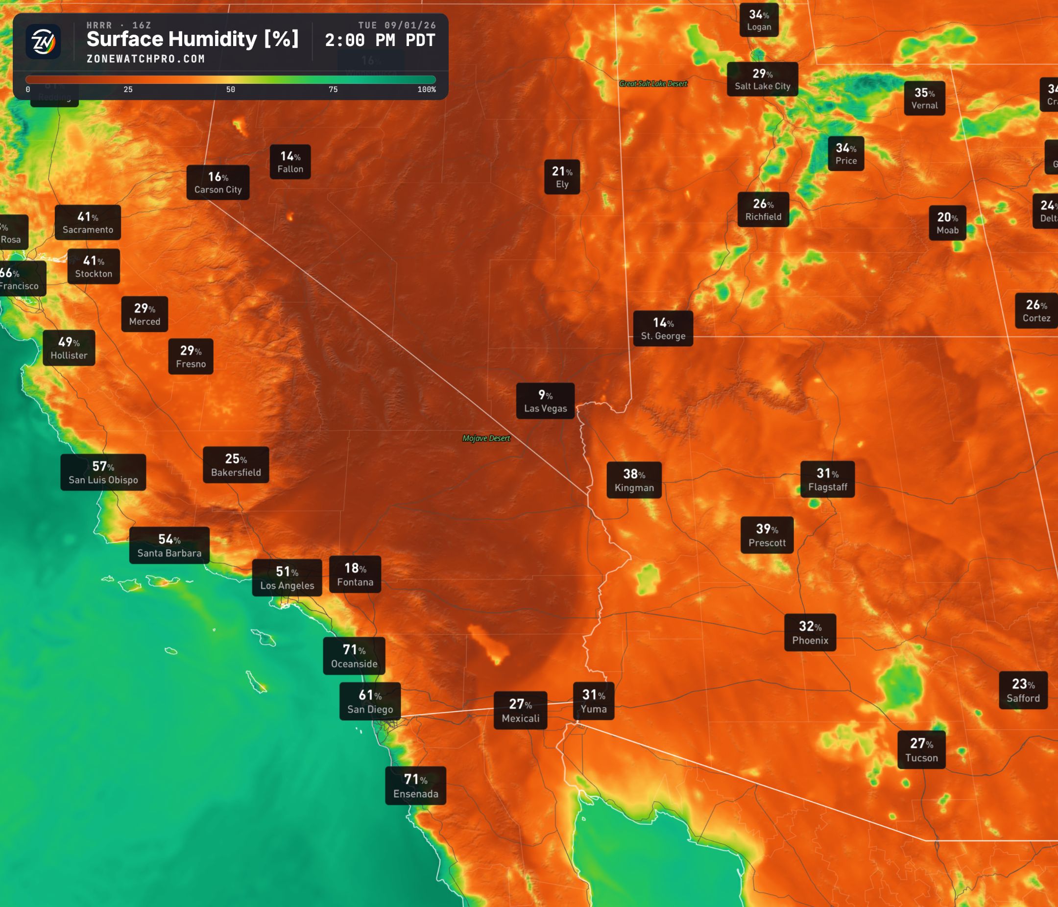 Surface Humidity