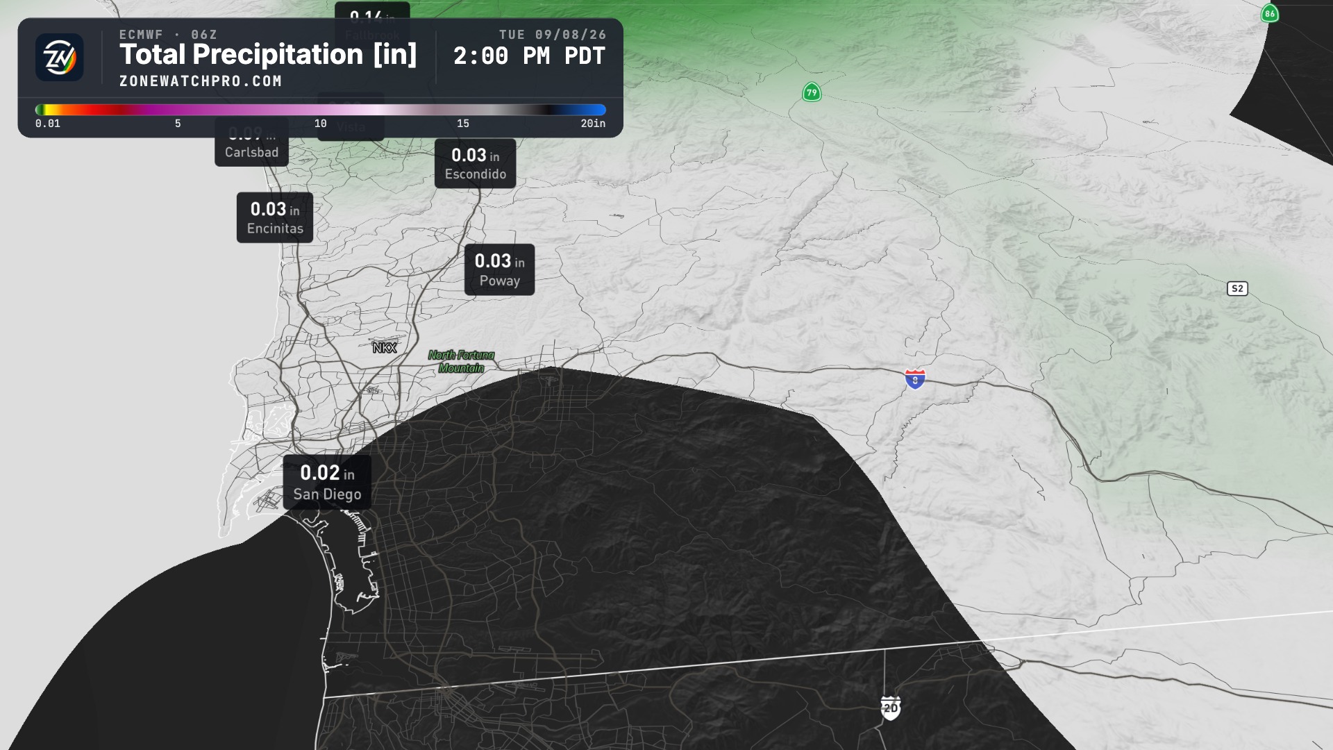 zonewatch total precipitation 20260904